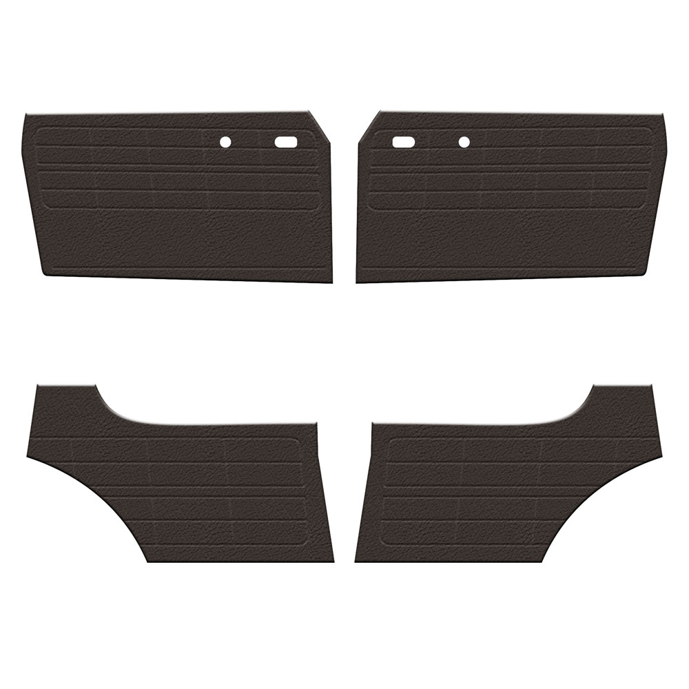 VW Door Panels, Full Set, Vinyl Select Color, Karmann Ghia Coupe 19641974 VW Parts