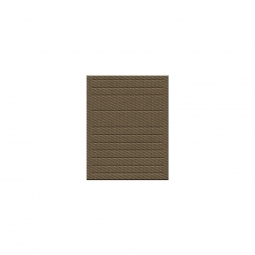 1955-1962 VW Bus Spare Tire Partition Center Panel - Tweed
