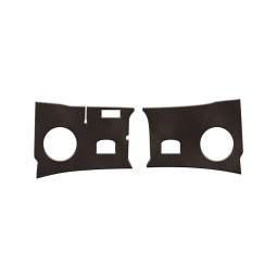 1955-March 1960 VW Bus & Crew Cab Kick Panels - Front - Velour