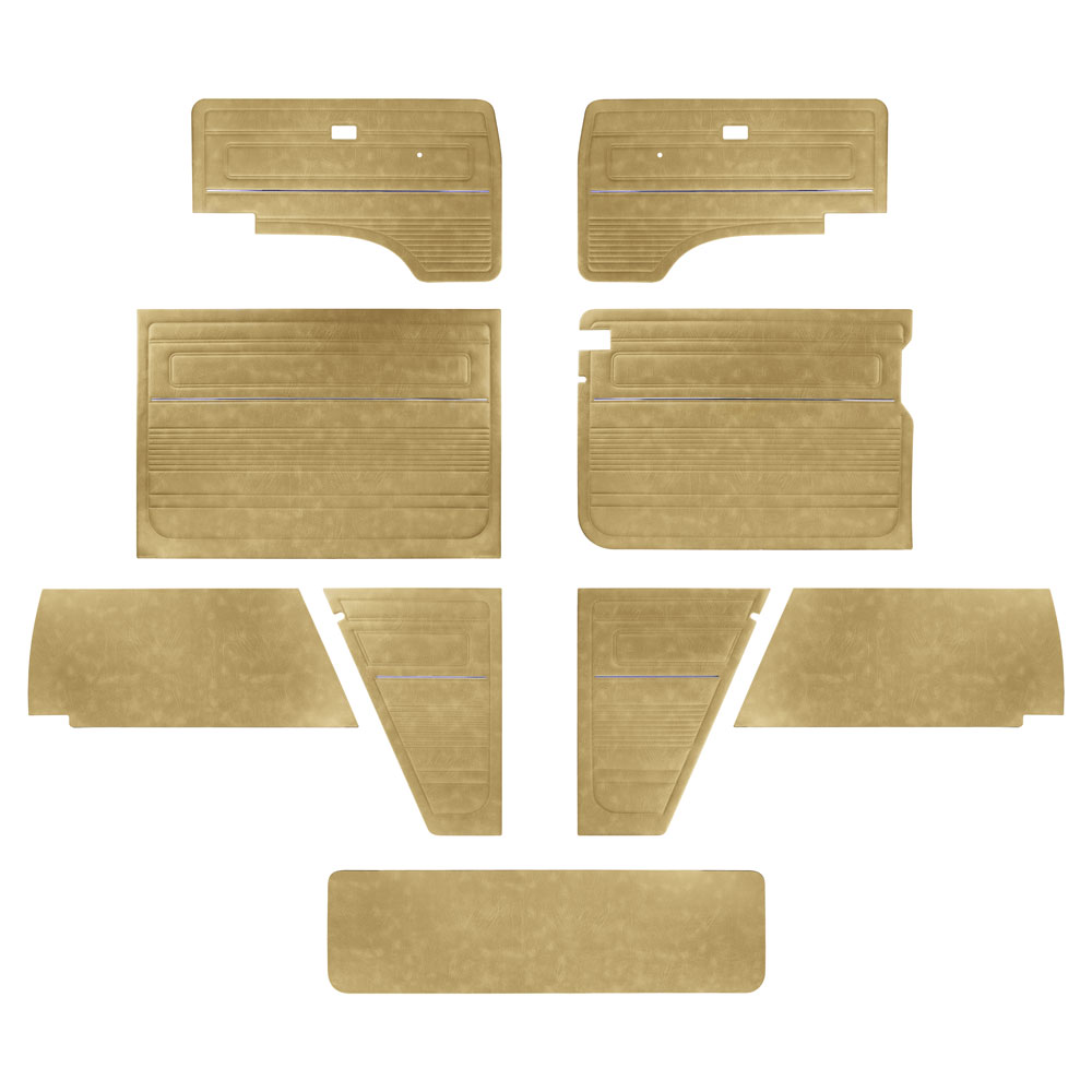 10-2514-Oxen - 1980-1984 VW Vanagon Door Panels - Full Set - 9