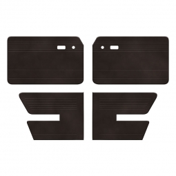 1966-1972 VW Type 3 Fastback Door Panels - Front & Rear - Velour