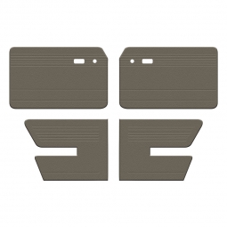 1966-1972 VW Type 3 Fastback Door Panels - Front & Rear - Vinyl