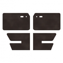 1973-1974 VW Type 3 Fastback Door Panels - Front & Rear - Velour