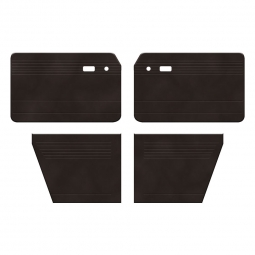 1961-1974 VW Type 3 Notchback Door Panels - Front & Rear - Velour