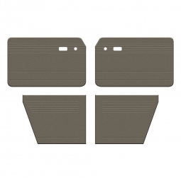1961-1974 VW Type 3 Notchback Door Panels - Front & Rear - Vinyl