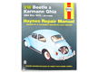 Haynes VW Repair Manual - 1954-1979 Beetle -Super Beetle - Karmann Ghia