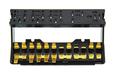 111937505M - VW Dual Level Fuse Box - 12 Fuse - 1973-77 Beetle