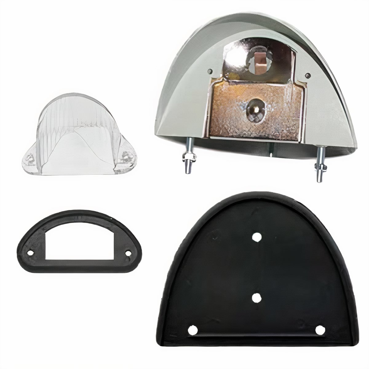 1958-63 VW Beetle License Light Assembly