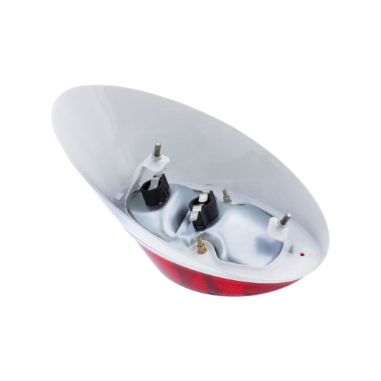 111945095N - 1962-67 VW Beetle Tail Light Assembly - Red/Red