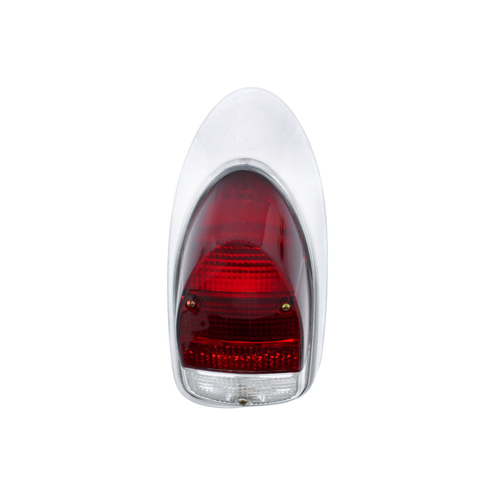111945096R - 1968-70 VW Beetle Tail Light Assembly - Red/White