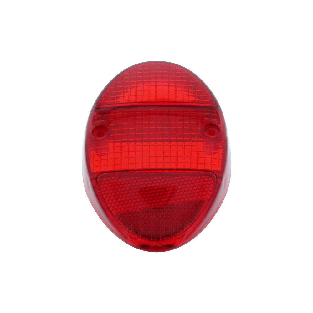 111945241D - 1962-67 VW Beetle Tail Light Lens - Red/Red