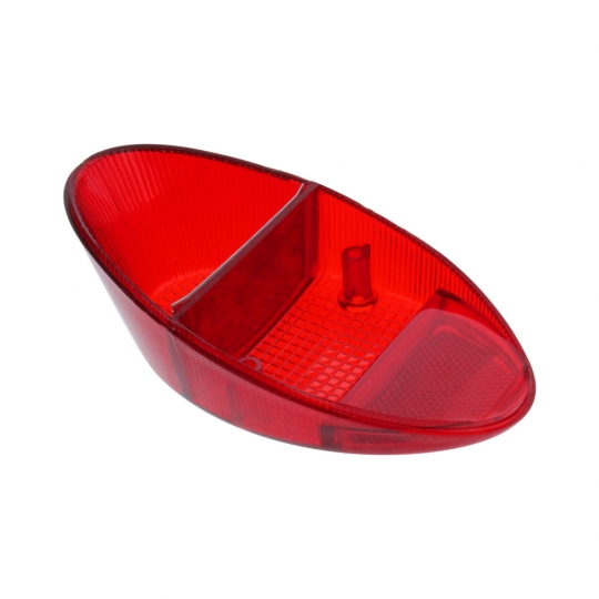 Red Tail Light Lenses (Pair) For VW Type-1 Beetle/Bug 1962-1967 - OEM 111 945 241D Replacement