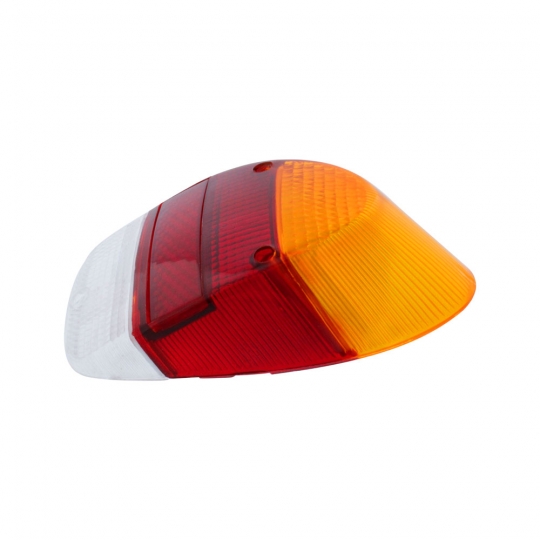 111945241JE - 1968-70 VW Beetle Tail Light Lens - Amber/Red