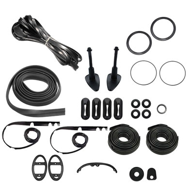 1964 VW Beetle Body Rubber Seal Kit - Sedan or Convertible
