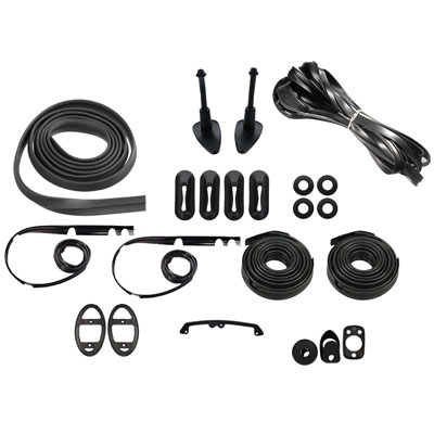 1967 VW Beetle Body Rubber Seal Kit - Sedan or Convertible