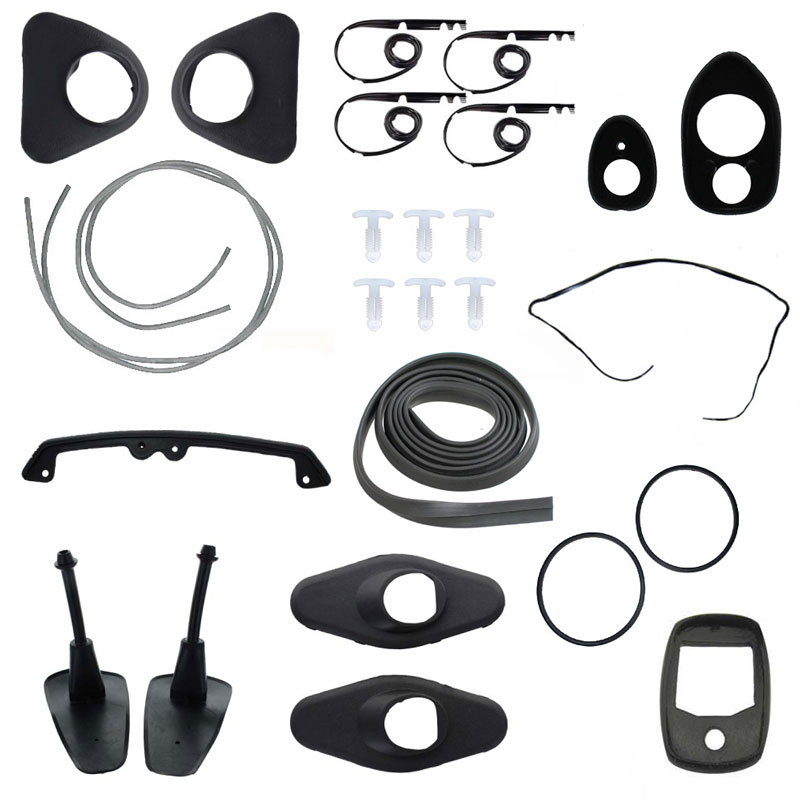 1975-1979 VW Super Beetle Body Rubber Seal Kit - Sedan or Convertible
