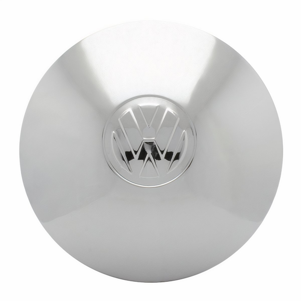 113601151 - VW Dome Hubcap - VW Logo - fits Stock Style 5 Lug Wheels