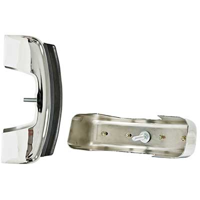 1968-73 VW Beetle Bumper Guards, For Bumpers With OUT Impact Strip