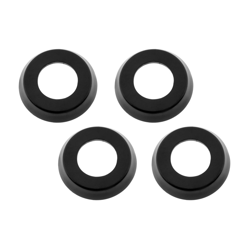 VW Window Crank & Door Handle Buffers - Set of 4 - Black - 113837235A-BK