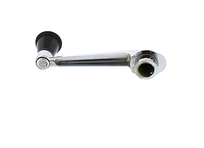 113837581EBK - VW Window Crank - Chrome w/ Black Knob - Each
