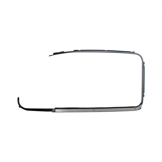113853322D-BK - VW Window Scraper with Black Molding - Outside