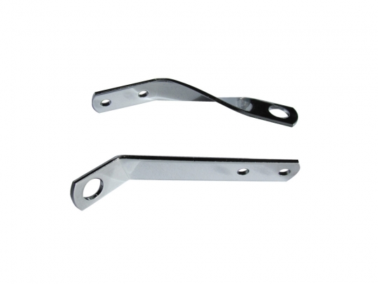 2 LONG REAR CHROME PULLEY BOLTS 5 PIECES FOR