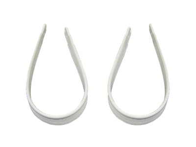 1968-77 Beetle / 62-73 Type 3 VW Assist Straps - White - also fits 1980-91 Vanagon & 1986-91 Syncro