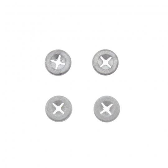 131853695-4 - 1964-74 VW Karmann Ghia Script Clips - Set of 4