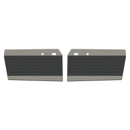 1964-1974 VW Karmann Ghia Door Panels - Front - 2-Tone Horizontal - Coupe & Convertible