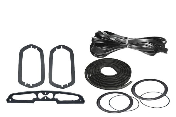 1956-1959 VW Karmann Ghia Body Rubber Seal Kit - Coupe or Convertible