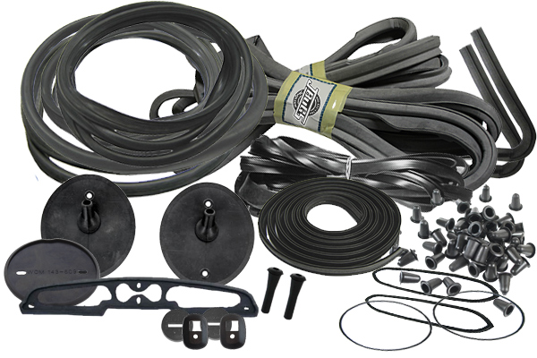 Karmann Ghia Complete Car Rubber Kit 1967
