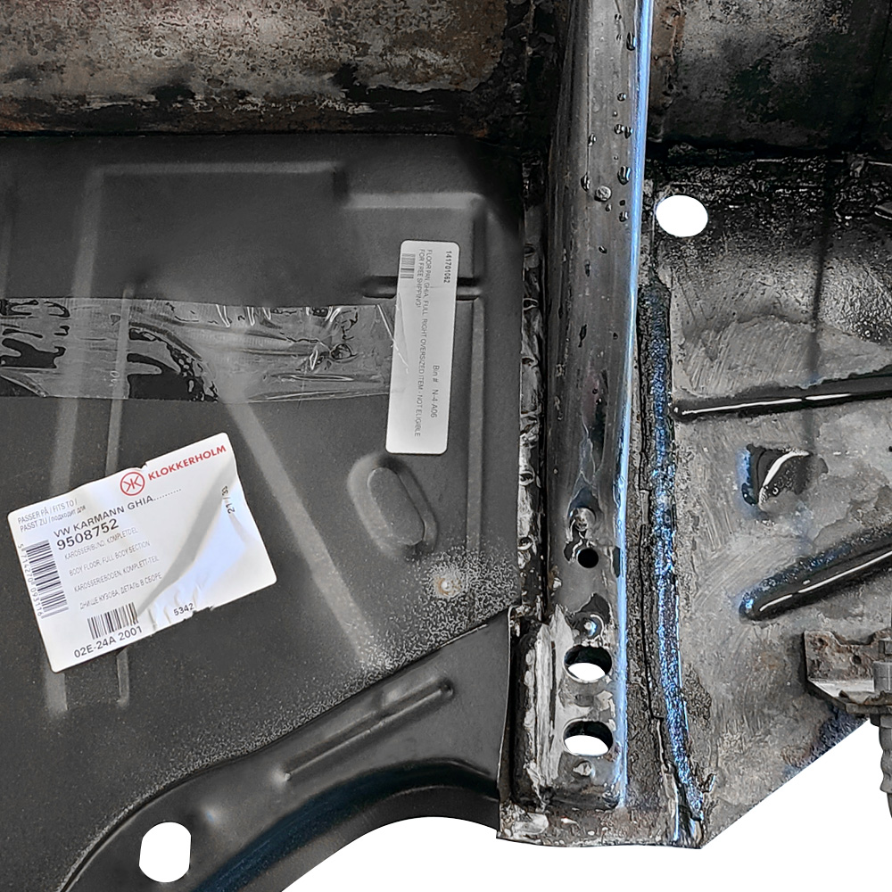 141701062 - VW Floor Pan - Passenger Side (Right Half