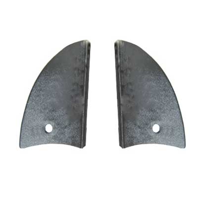 1954-1964 VW Beetle Convertible Hinge Covers - Left and Right - Inside Quarter