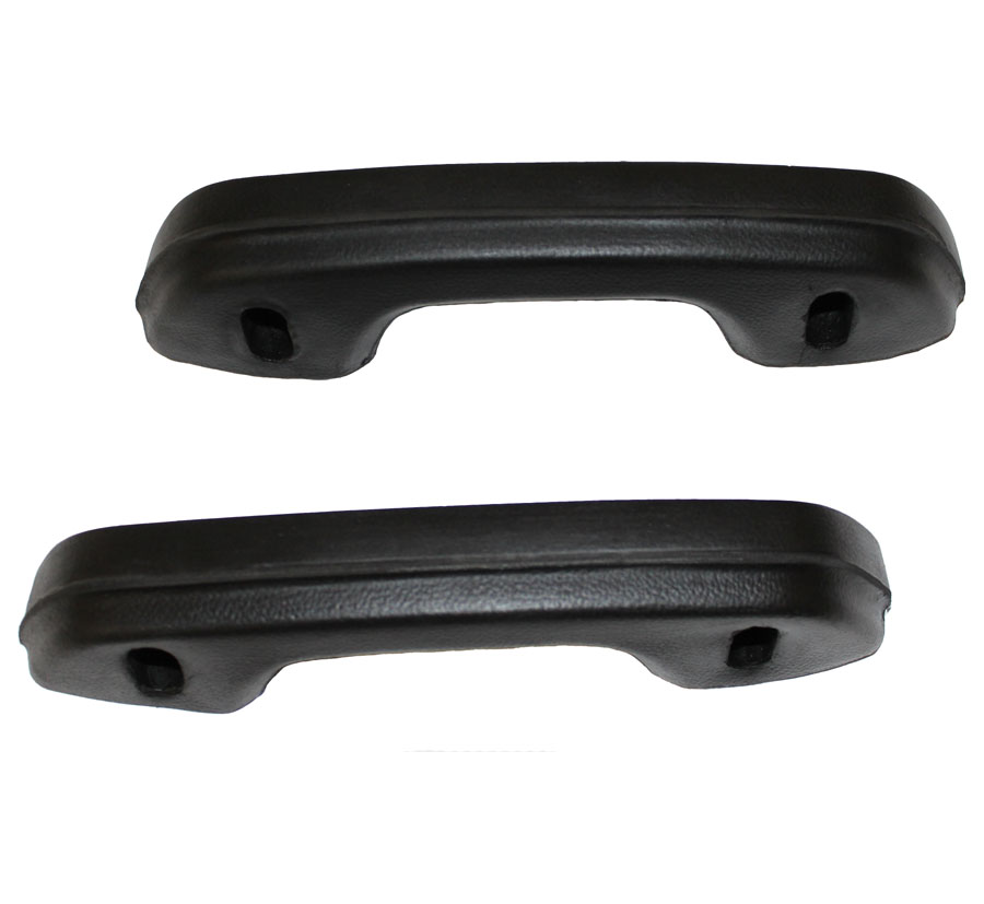 VW Armrests - Black - Pair - 1973-1979 Beetle - Super Beetle