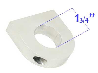 Billet Aluminum Universal Mount for 1.75