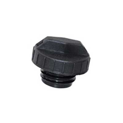VW Gas Cap - Black Plastic for Stainless Steel Tanks