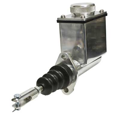 EMPI VW Master Cylinder - 7/8" High - Square Reservoir - Polished