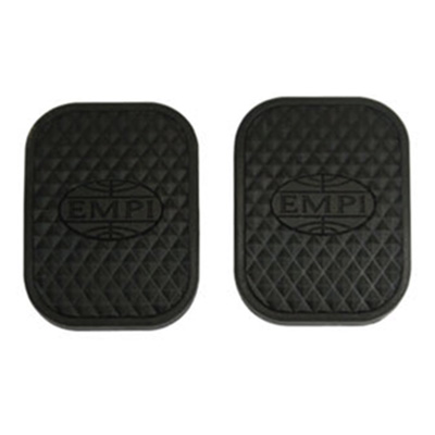 EMPI Logo VW Brake & Clutch Pedal Pads - Pair