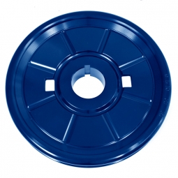 EMPI VW Blue Anodized Billet Aluminum Crankshaft Pulley