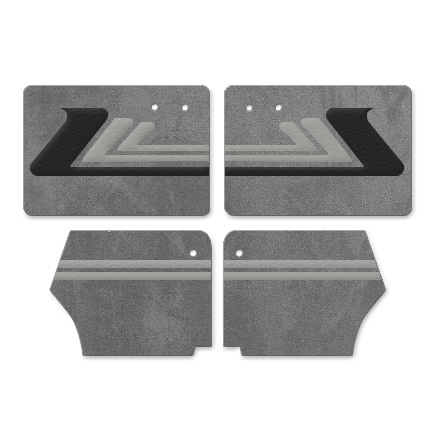 1956-1964 VW Beetle Convertible Door Panels - Front & Rear - Cobra