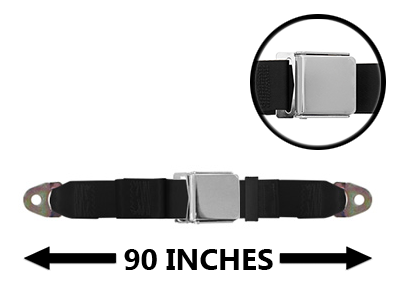 1800-90 - 2 Point Lap Belt - 90