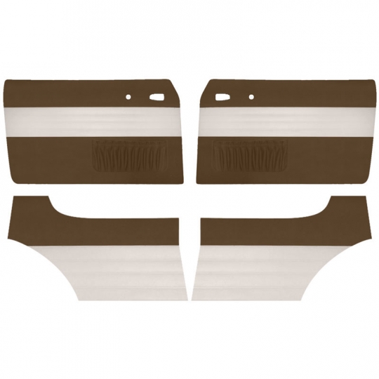 19-1525-Classic - 1964-1974 Karmann Ghia Door Panels - Front