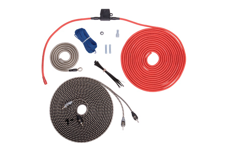 Today Only, 25% Off Rockford Fosgate 10 AWG Amp Wiring Kit - w/ RCAs - 2 Channel