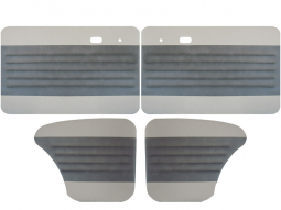 1967-1977 VW Beetle Door Panels - Front & Rear - Two-Tone