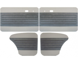 1967-1977 VW Beetle Door Panels - Front & Rear - Two-Tone