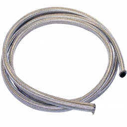 EMPI 1/2" ID (-8AN / #8) Stainless Steel Braided Hose - 10'