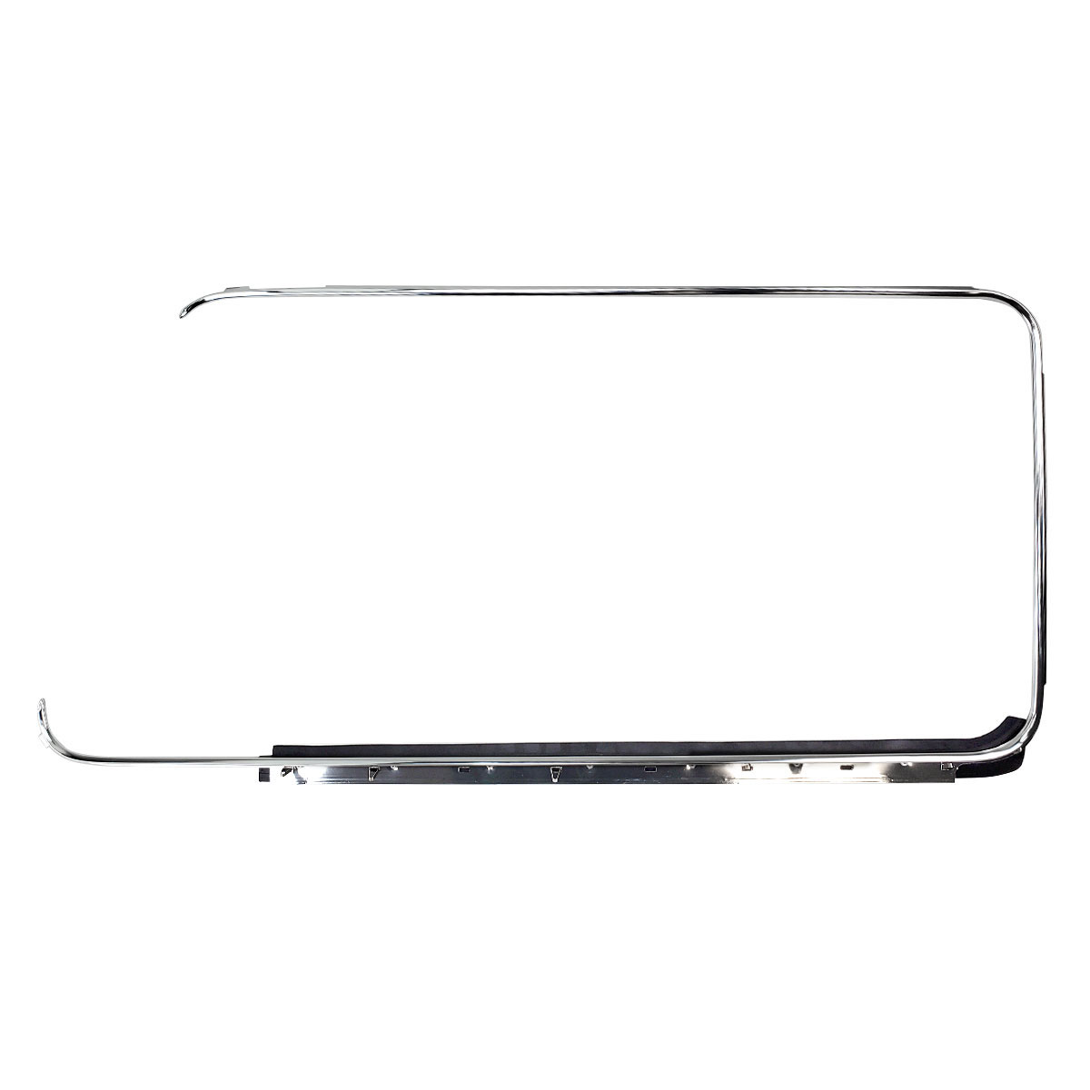 1968-79 VW Bus Window Scraper - with Molding - Left Outside - German