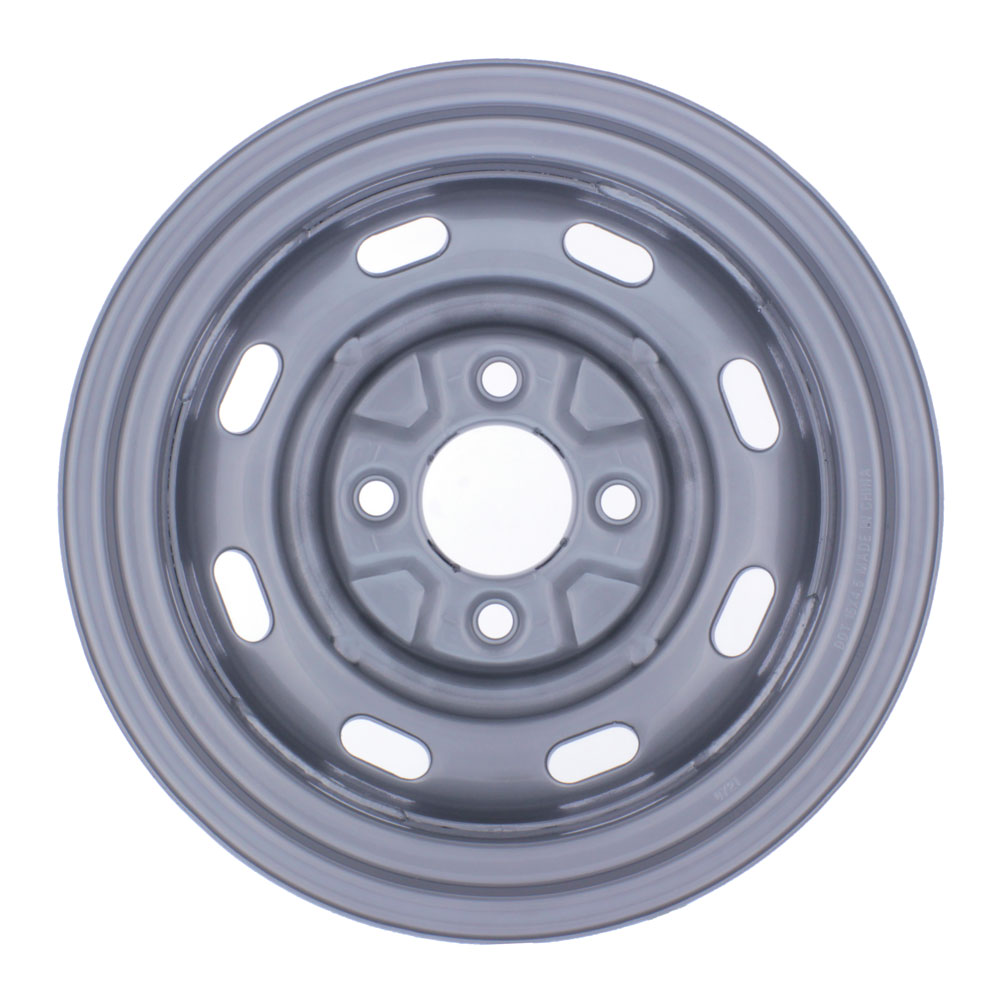 4x130-VW-Wheels-Slots - 4x130 Stock VW Wheel with Slots - Silver