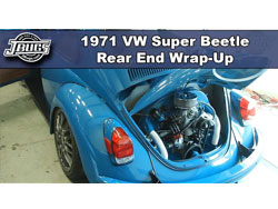 1971 VW Super Beetle - Rear End Wrap-Up