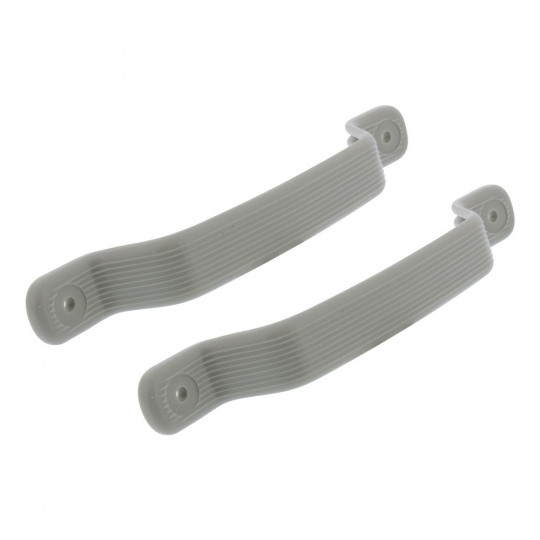 211-466 - 1962-67 VW Bus Front Door Grab Handle - Silver Beige - Pair